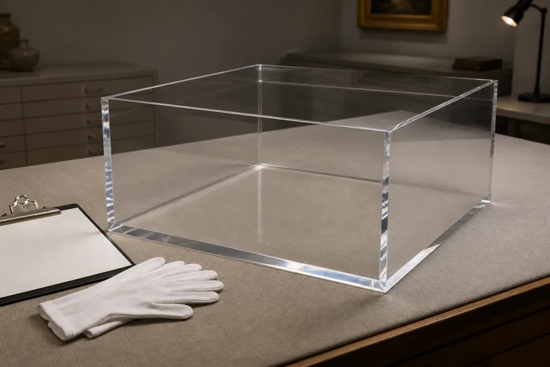 Curators & Registrars — typical acrylic museum display use case