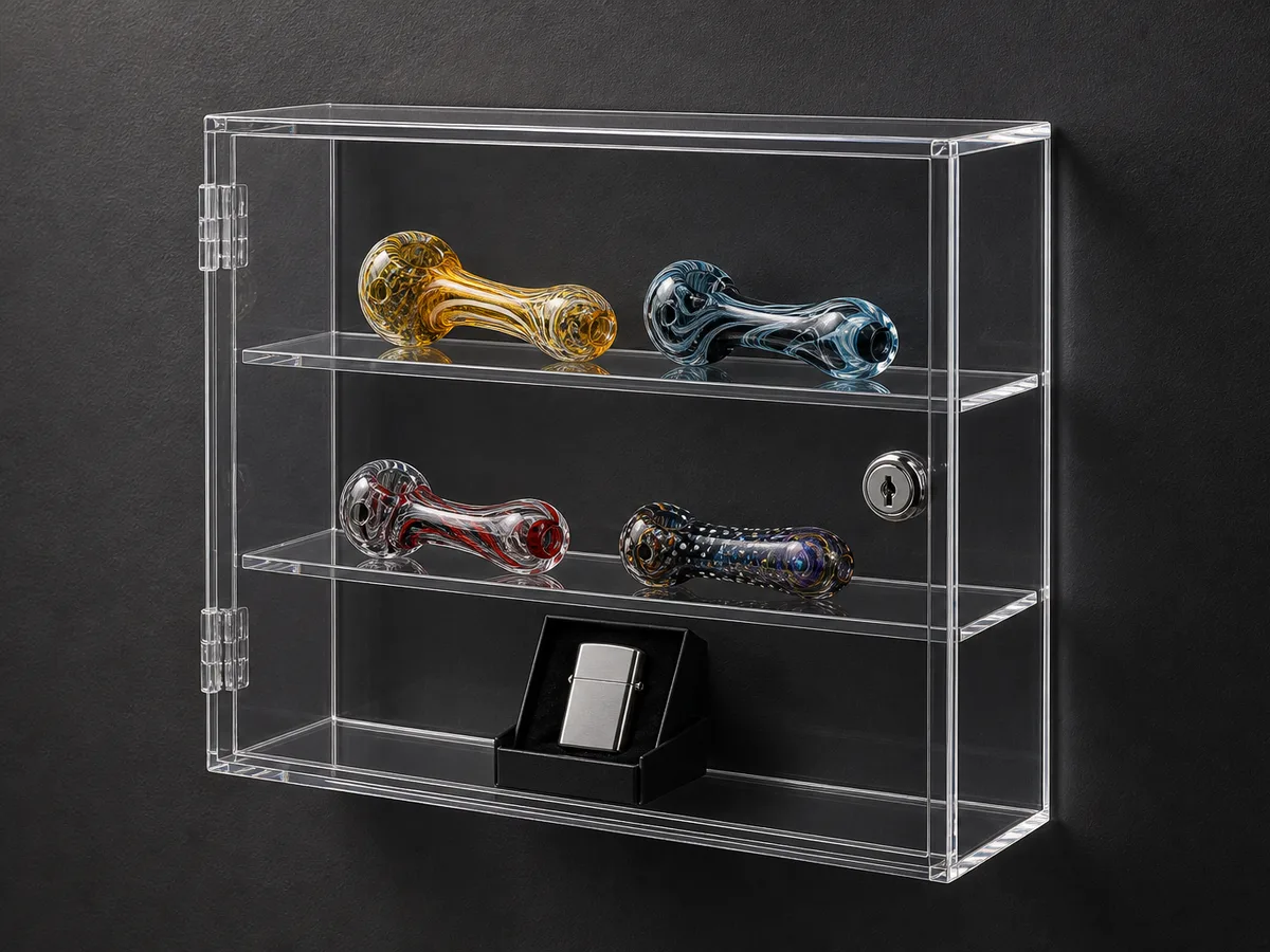 Wall-Mounted Display Cases
