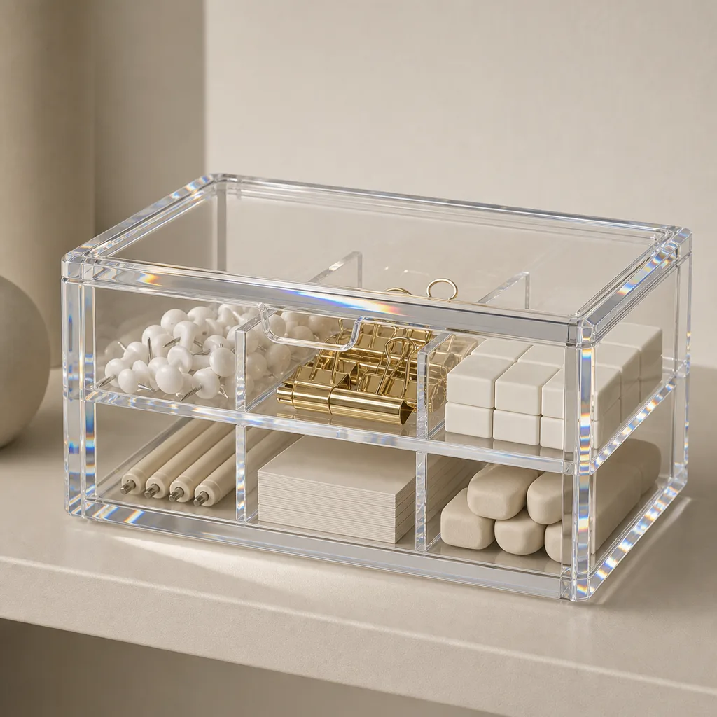 Clear Storage & Organizer Boxes