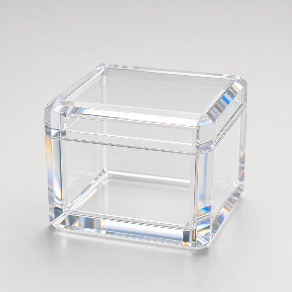 Mini Clear Favor & Jewelry Boxes
