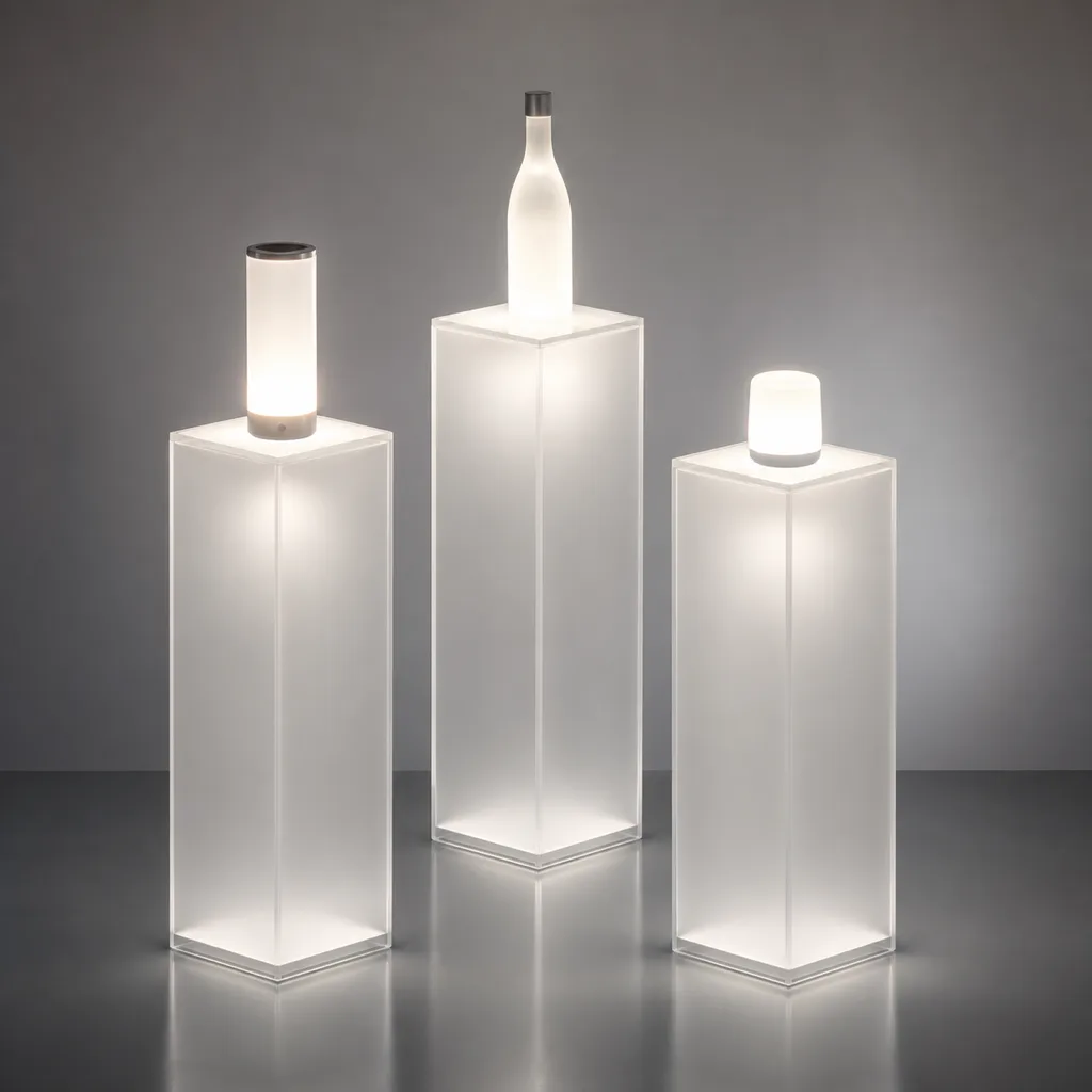 Showroom Centerpiece Pedestals