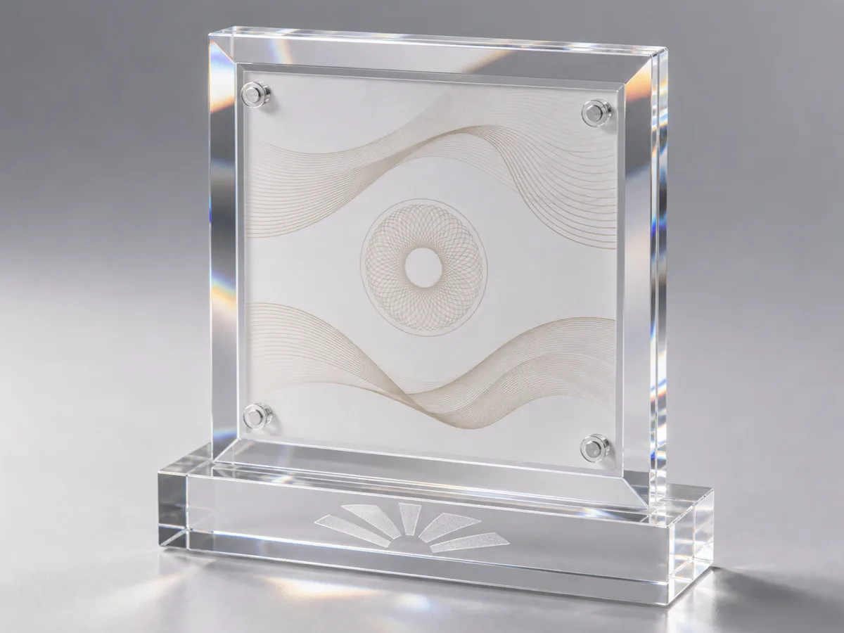 HR Service Award Frames
