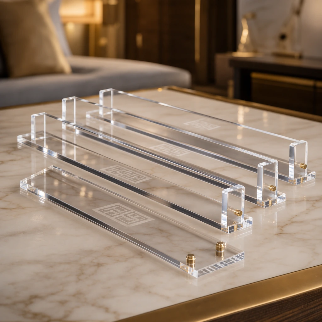 Hospitality Premium-Combo Build — custom acrylic mahjong rack-and-pusher project