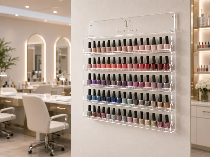 Nail Salon Display Racks