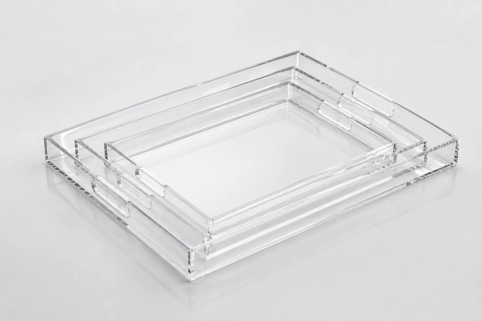 Nested Serving-Tray Sets