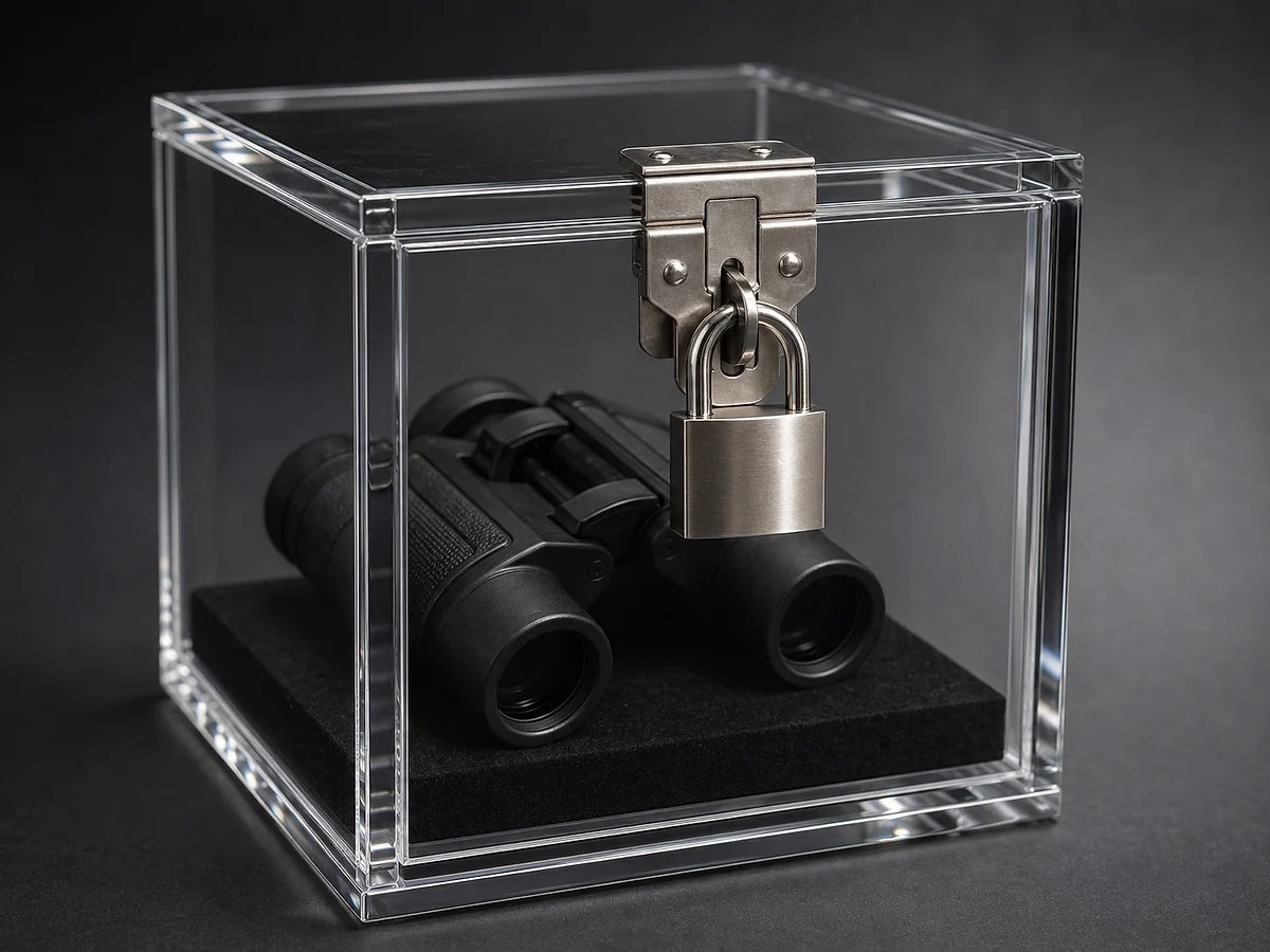 Lock mechanism: Hinge + Padlock