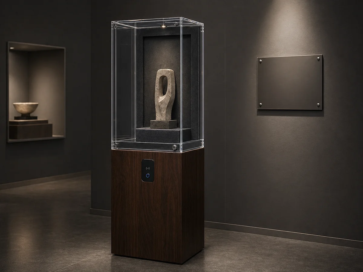 Museum & Gallery — lockable acrylic display case use case